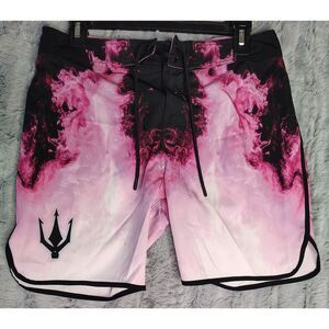 FIED 28 IFBB Men's Physique Shorts Posing Trunks Competition Pink Blood